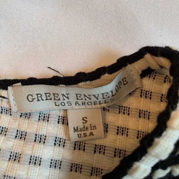 Black & White Stripe blouse - Picture 7 of 9